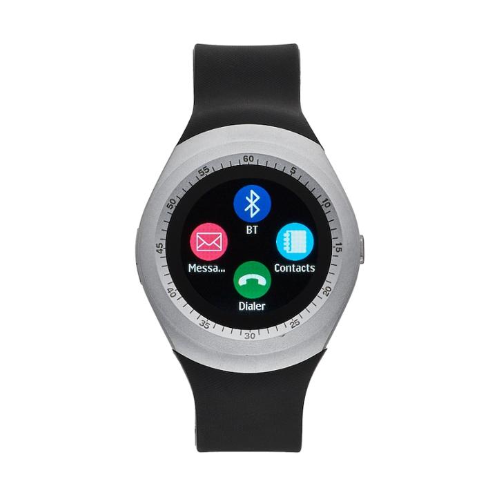 Itouch Curve Unisex Smart Watch - Itr4360s788-003, Size: Large, Black