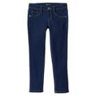 Girls 4-6x Squeeze Skinny Jeans, Girl's, Size: 7, Blue (navy)