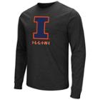 Men's Campus Heritage Illinois Fighting Illini Logo Long-sleeve Tee, Size: Xl, Oxford
