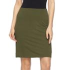 Women's Apt. 9&reg; Knit Mini Skirt, Size: Small, Dark Green