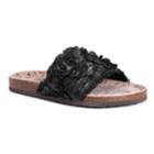 Muk Luks Brooke Women's Slide Sandals, Size: 9, Black