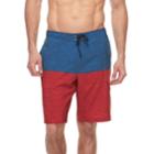 Big & Tall Sonoma Goods For Life&trade; Flexwear Colorblock Swim Trunks, Men's, Size: Xxl Tall, Navy Red