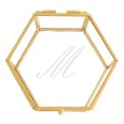 Cathy's Concepts Monogram Keepsake Box Table Decor, Yellow
