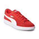 Puma Smash V2 Men's Suede Sneakers, Size: 8, Red
