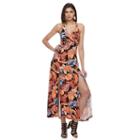 Women's Jennifer Lopez Racerback Maxi Dress, Size: Large, Oxford