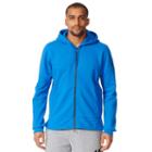 Men's Adidas Postgame Fleece Hoodie, Size: Medium, Brt Blue
