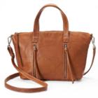Ili Leather Convertible Crossbody Bag, Women's, Brown