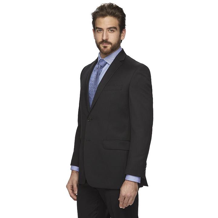 Men's Marc Anthony Modern-fit Suit Jacket, Size: 42 Short, Black