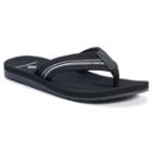 Men's Vintage Stone Premium Flip-flops, Size: Xl, Black