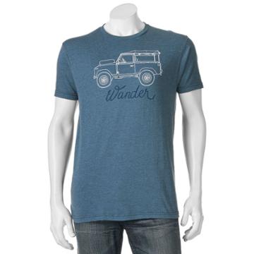 Men's Sonoma Goods For Life&trade; Wander Tee, Size: Xxl, Blue (navy)