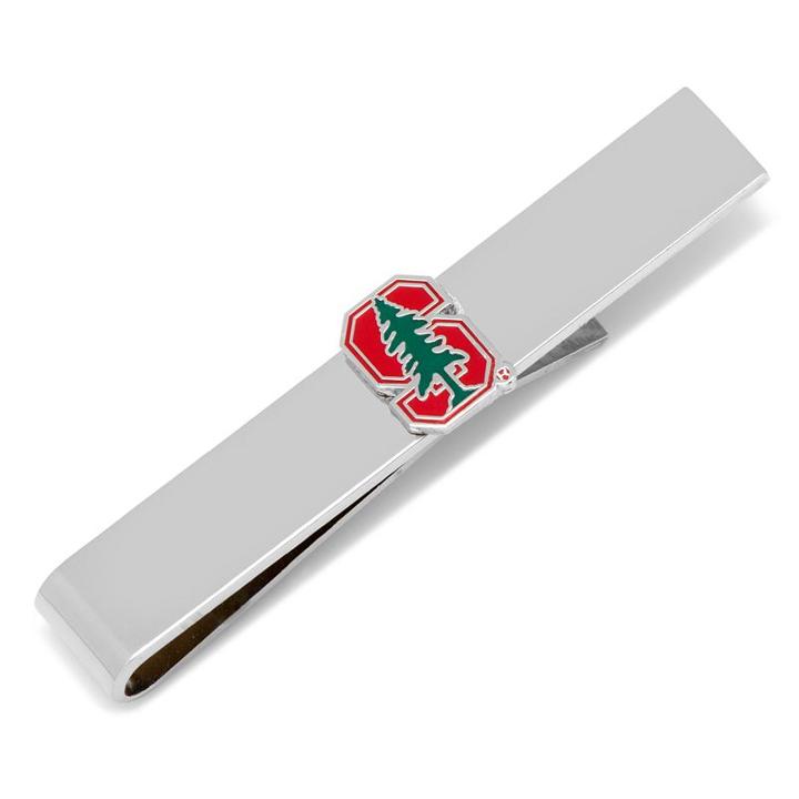 Stanford University Tree Logo Tie Bar, Men's, Red