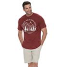 Big & Tall Sonoma Goods For Life&trade; Make Your Own Path Graphic Tee, Men's, Size: L Tall, Red