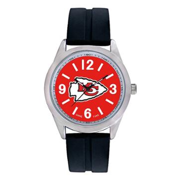 Men's Game Time Kansas City Chiefs Varsity Watch, Black