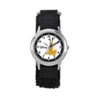 Disney's Pluto Kids' Time Teacher Watch, Kids Unisex, Black