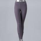 Women's Simply Vera Vera Wang Button-hem Leggings, Size: Xl, Grey