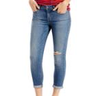 Women's Levi's&reg; Midrise Crop Skinny Jeans, Size: 6/28, Med Blue