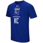 Men's Under Armour Kansas City Royals Slash Tee, Size: Medium, Brt Blue