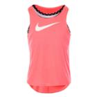 Girls 4-6x Nike 2-in-1 Tank Top & Sports Bra, Size: 6x, Brt Pink