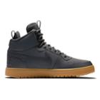 Nike Court Borough Mid Winter Men's Waterproof Basketball Shoes, Size: 9.5, Black