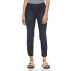 Petite Croft & Barrow&reg; Skinny Ankle Jeans, Women's, Size: 16 Petite, Dark Blue