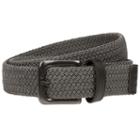 Men's Nike Stretch Braided Woven Belt, Size: Large, Dark Grey