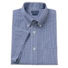 Men's Croft & Barrow&reg; Button-down Collar Dress Shirt, Size: S 14.5 -15, Blue