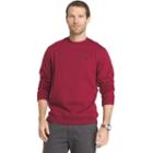 Men's Izod Advantage Sportflex Regular-fit Solid Performance Fleece Sweatshirt, Size: Xl, Brt Red