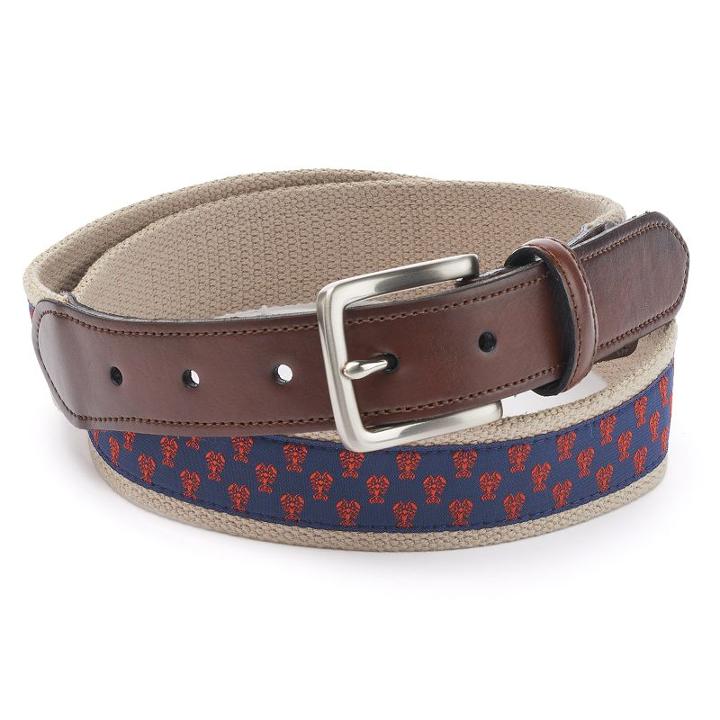 Urban Pipeline, Men's &reg; Print Web Belt, Size: Large, Blue