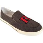 Men's Rutgers Scarlet Knights Drifter Slip-on Shoes, Size: 11, Brown