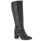 Easy Street Fawn Women's Knee High Boots, Size: 7.5 Ww, Black