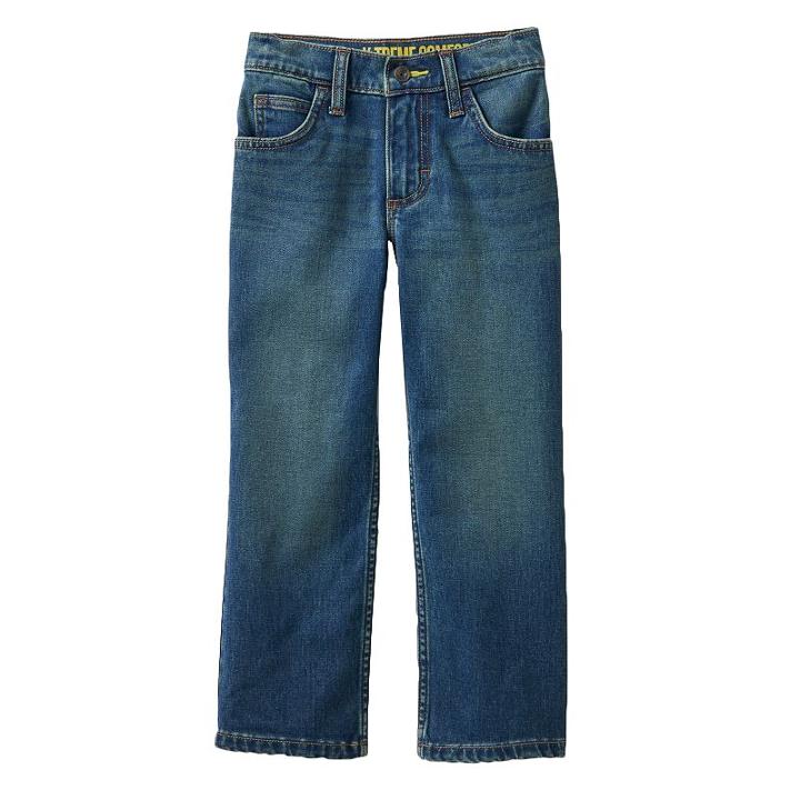Boys 4-7x Lee Sport Extreme Comfort Straight-leg Jeans, Boy's, Size: 7x Slim, Med Blue