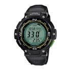 Casio Men's Twin Sensor Digital Watch - Sgw100b-3a2cf, Green
