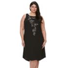Plus Size Apt. 9&reg; Printed A-line Dress, Women's, Size: 0x, Black