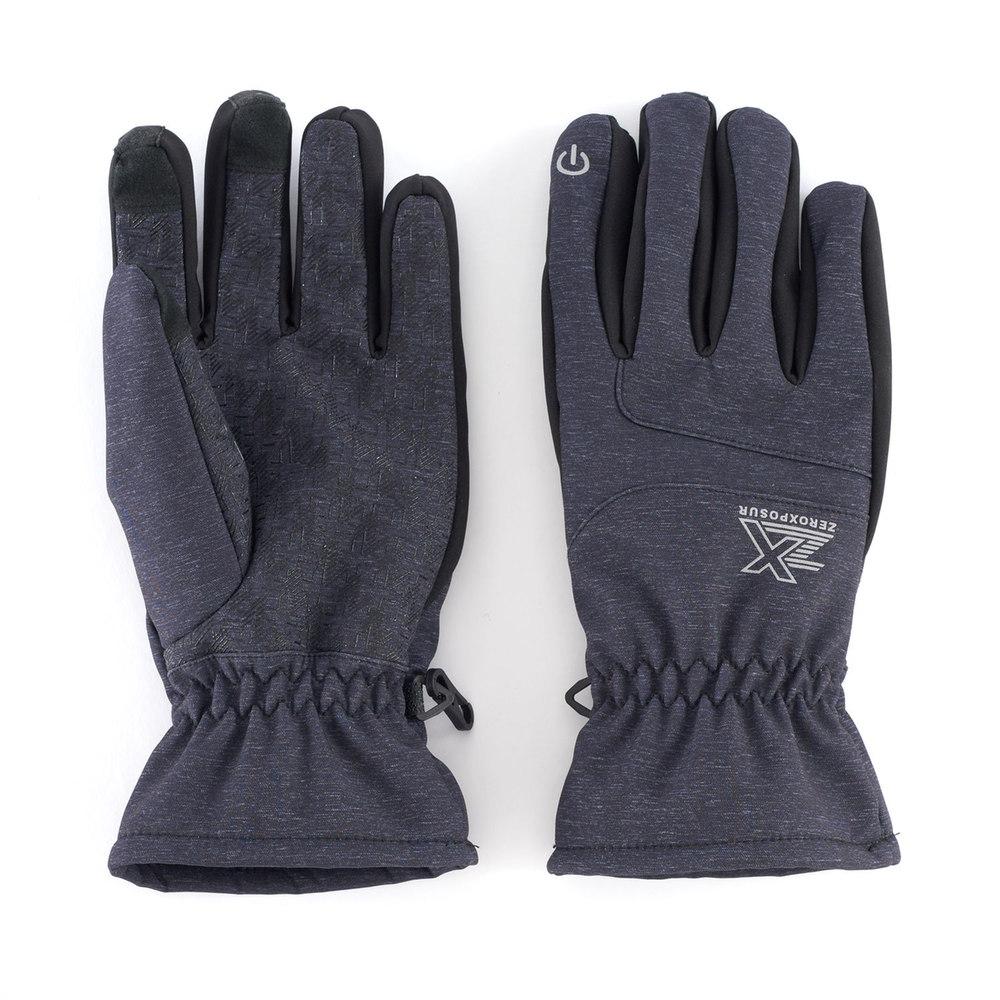 Men's Zeroxposur Gus Softshell Touchscreen Performance Gloves, Size L