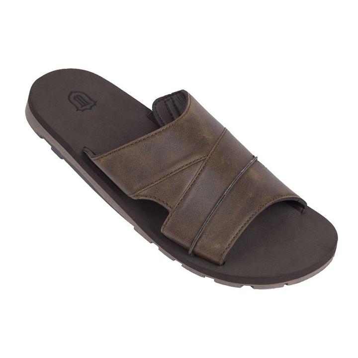 Men's Wembley Slide Sandals, Size: Large, Brown