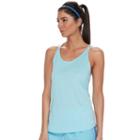 Women's Nike Elastic Straps Graphic Tank Top, Size: Small, Brt Blue