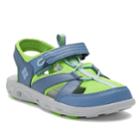 Columbia Techsun Wave Boys' Water Resistant Sandals, Size: 5 T, Turquoise/blue (turq/aqua)