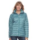 Women's Columbia Frosted Ice Printed Puffer Jacket, Size: Large, Lt Green