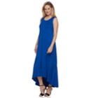 Petite Apt. 9&reg; Ruffle High-low Maxi Dress, Women's, Size: L Petite, Med Blue