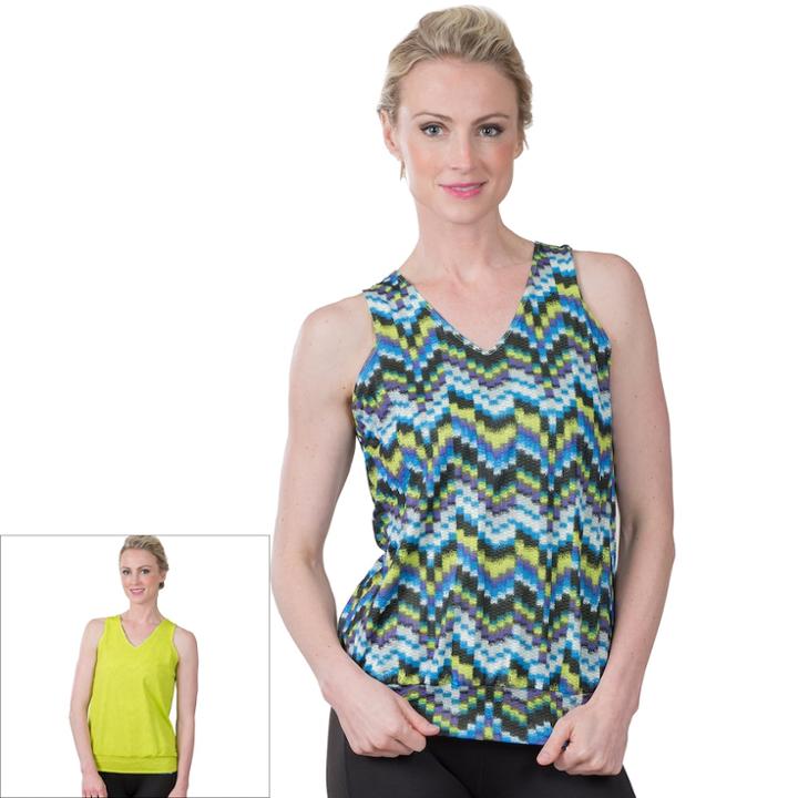Women's Soybu Switch Back Tank, Size: Xl, Blue Other