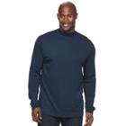 Big & Tall Croft & Barrow&reg; Easy-care Mockneck, Men's, Size: 4xb, Blue