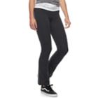 Juniors' So Skinny Bootcut Yoga Pants, Teens, Size: Large, Silver