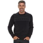 Big & Tall Croft & Barrow&reg; Classic-fit Crewneck Sweater, Men's, Size: 3xl Tall, Blue (navy)