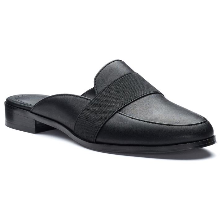 Style Charles By Charles David Gail Women's Backless Loafers, Size: Medium (8), Black