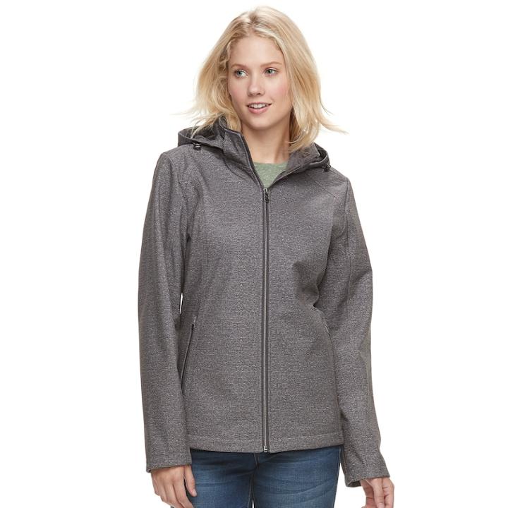 Women's Zeroxposur Tammi Hooded Soft Shell Jacket, Size: Xl, Deep Orchid Cork
