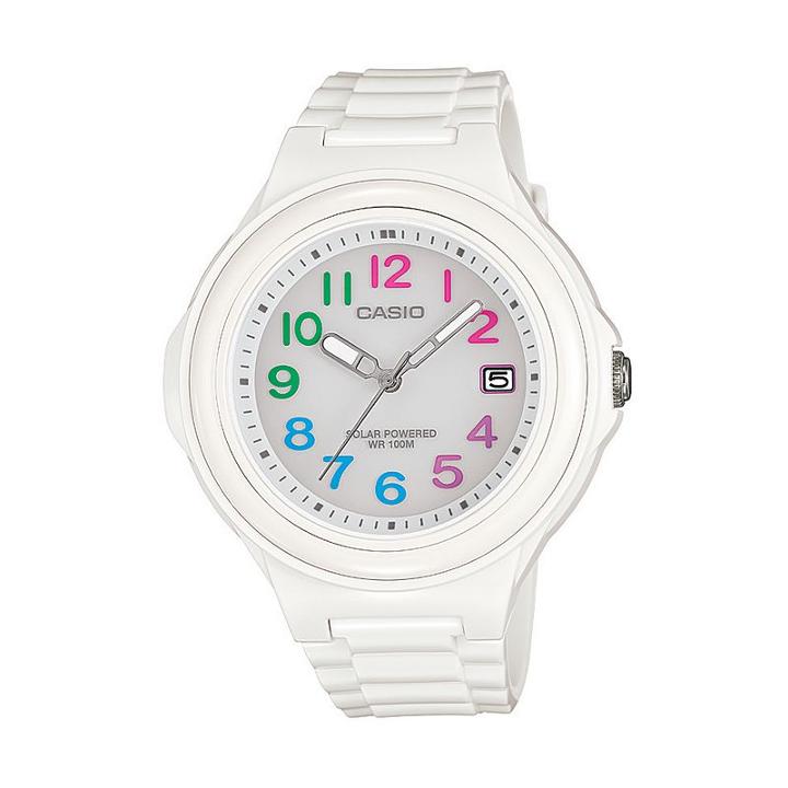 Casio Women's Solar Watch - Lxs700h-7b2v, White