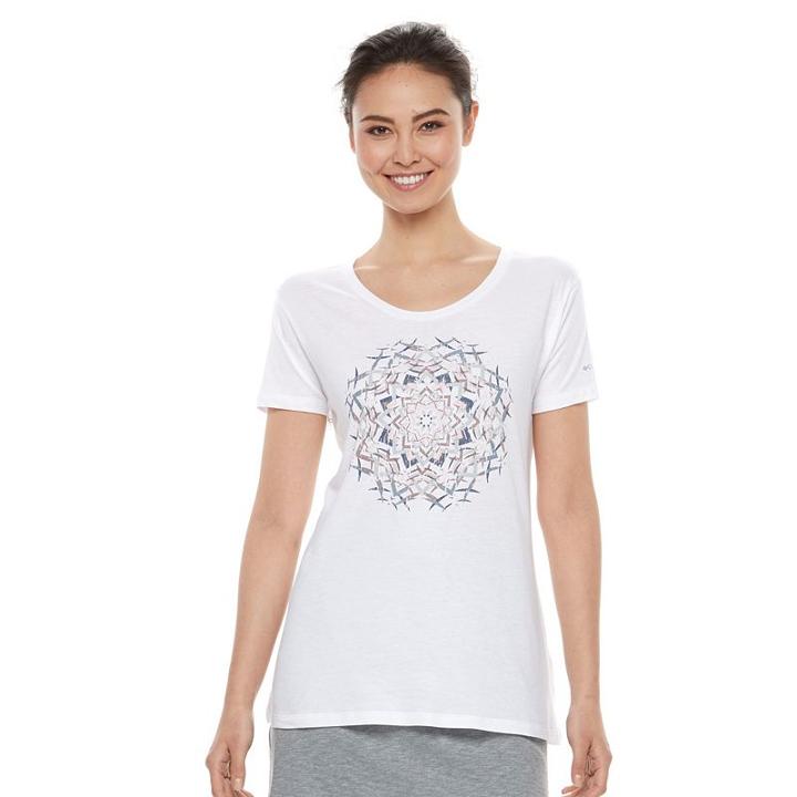 Women's Columbia Fairhaven Park Graphic Tee, Size: Small, White