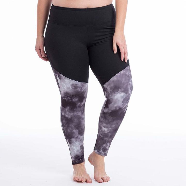 Plus Size Balance Collection Charlotte Leggings, Women's, Size: 3xl, Black