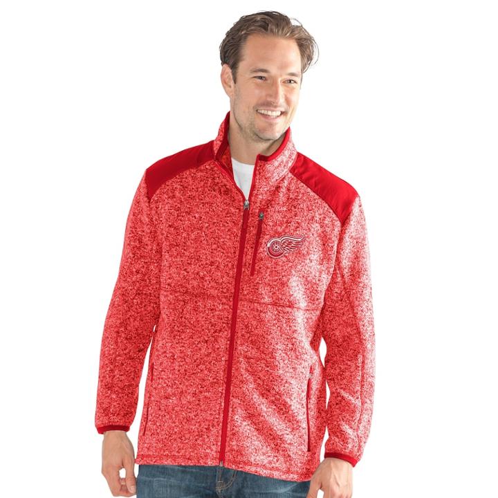 Men's Detroit Red Wings Back Country Fleece Jacket, Size: Xl