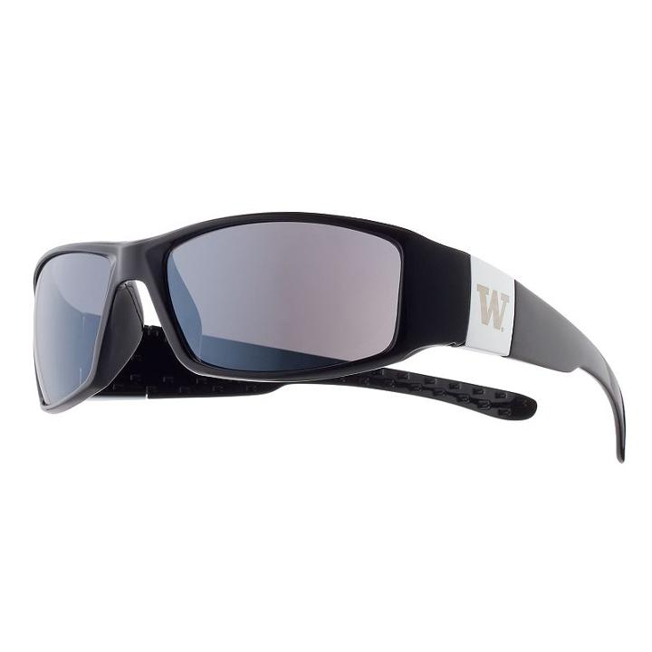 Adult Washington Huskies Chrome Wrap Sunglasses, Men's, Multicolor